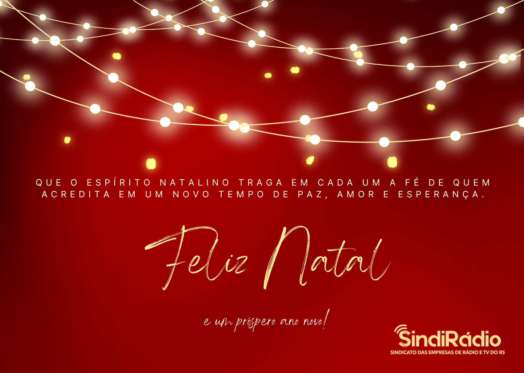 Cartão de Natal SindiRádio