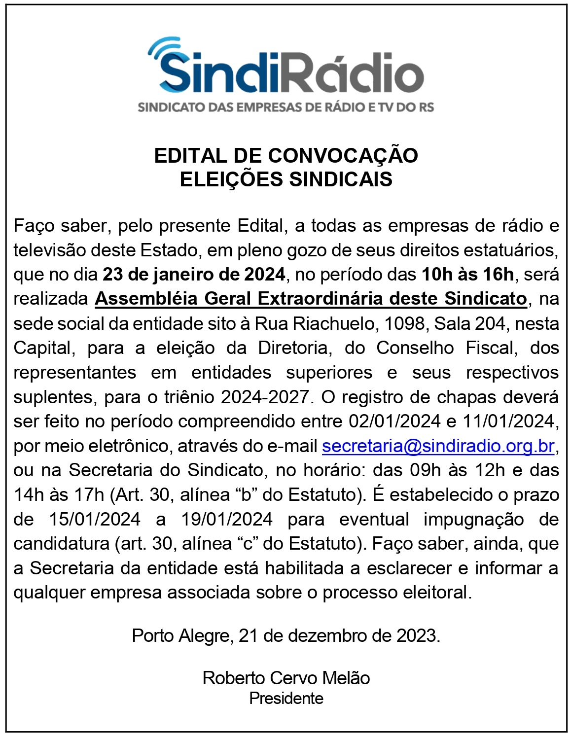 EDITAL ELEIÇÕES 2024 page 0001