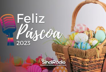 O Sindicato das Empresas de Rádio e TV do RS deseja a todos uma Feliz Páscoa!